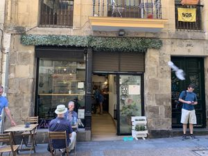 Outside  at Bohemian Lane in Bilbao