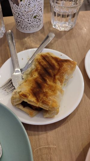 Sausage roll at Bohemian Lane in Bilbao