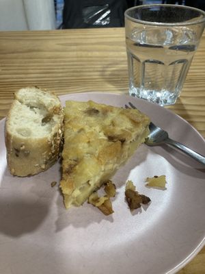 Potato torte  at Bohemian Lane in Bilbao