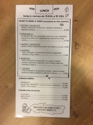 Comida / Lunch at Bohemian Lane in Bilbao