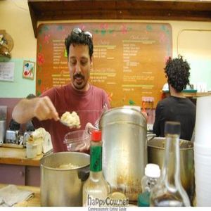 Chef Carlos! The friendliest chef around. at Beehive Cafe & Juice Bar in South Miami