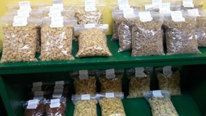 GEORGIA LOCATION: Market Items at Just 4 U Vegan Market in Fitzgerald