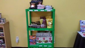 GEORGIA LOCATION: Market Items at Just 4 U Vegan Market in Fitzgerald