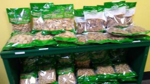 GEORGIA LOCATION: Market Items at Just 4 U Vegan Market in Fitzgerald