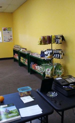 GEORGIA LOCATION: Market at Just 4 U Vegan Market in Fitzgerald