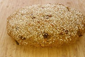 Zuidvruchtenbrood, gluten- en suikervrij at Crudo in Nijmegen