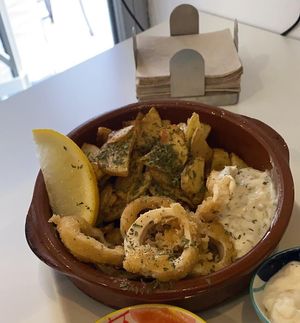 Calamares  at El Oju in Granada