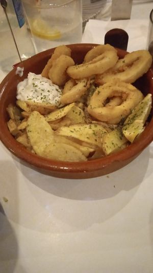 Calamares at El Oju in Granada