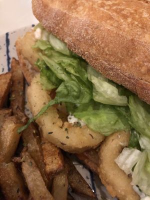 Calamares veganos  at El Oju in Granada