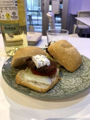 Mini-Seitan Sandwich   at El Oju in Granada