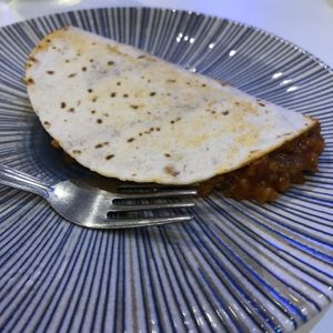 Taco Tex - not a great picture !  at El Oju in Granada