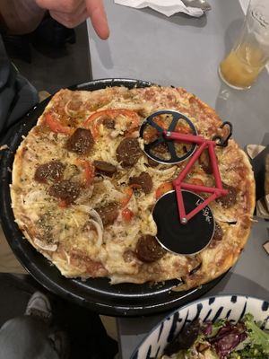 Pizza Diavola   at El Oju in Granada