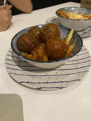 Albóndigas   at El Oju in Granada