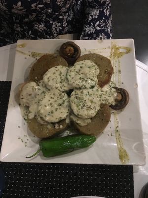 Medallions de Seitan  at El Oju in Granada