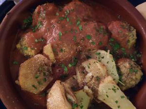 "Meatballs" at El Oju in Granada