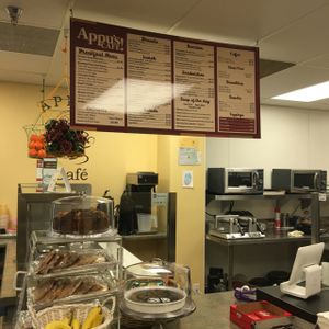 Very clean little cafe at Appu's Cafe in Long Beach