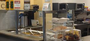 Inside at Appu's Cafe in Long Beach