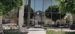 Entrance - Back of Medical Building at Appu's Cafe in Long Beach