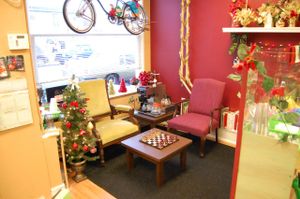 Chess at Smooth Juices in Easton