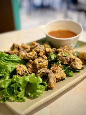 Crispy Deep Fried Mushrooms   at Bo De in Garden Grove