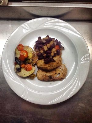 seitan at Welcome Bistrot in Trieste