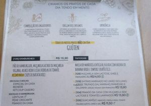 Bioon's menu (page 1) at Bioon in Brasilia