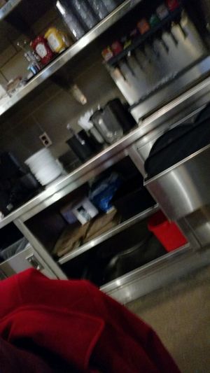 waitress station behind my chair was annoying and loud. at Buddy's Pizzeria in Novi