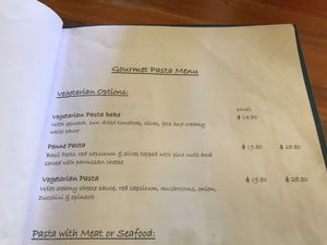 Vegetarian options at Naturally Fiordland in Te Anau