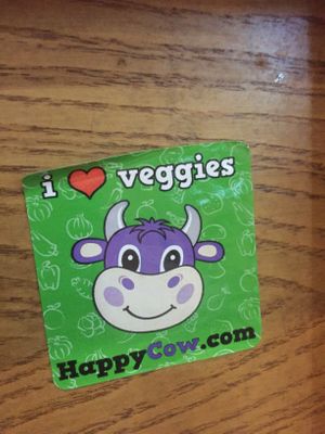 Sticker on the wall next to our table!  at Maharaja Palace Indian Tandoori Restaurant in Gran Canaria