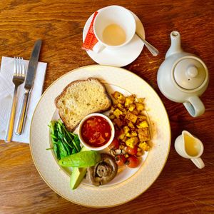 Vegan Garden Breakfast with Tea £13.55  at The Cosy Club in Leicester