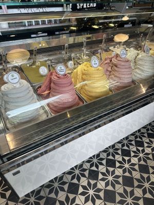Vegan flavourss  at Anita Gelato in Chippendale