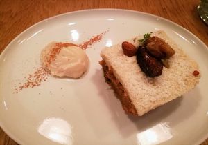 Carrot cake at 8ablish Cafe in Tokyo