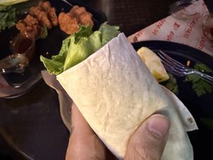 food  at Cigköftem in Strasbourg