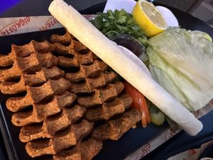 medium plate  at Cigköftem in Strasbourg