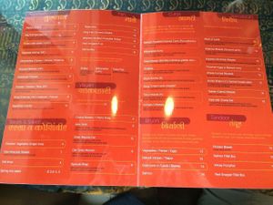 new menu 2 at New India Cuisine in Austin