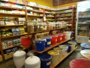 inside the store at Estilo Natural in El Calafate