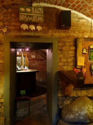 Balti Drambliai Vegetarine Kavine at Balti Drambliai Vegetarine Kavine in Vilnius