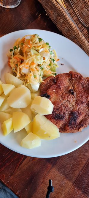 Kotlet z seitanu at Restauracja Ciasna in Torun