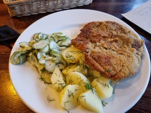 "Schabowy" at Restauracja Ciasna in Torun