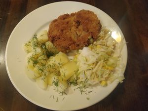 Schabowy at Restauracja Ciasna in Torun