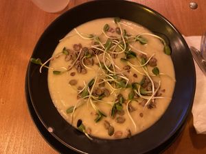 Potatoe soup  at Restauracja Ciasna in Torun