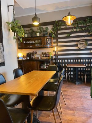 Indoor seating   at Restauracja Ciasna in Torun