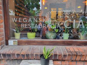Window at Restauracja Ciasna in Torun