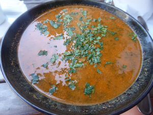 Soup of the day at Restauracja Ciasna in Torun