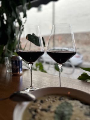 Wines from next door   at Restauracja Ciasna in Torun