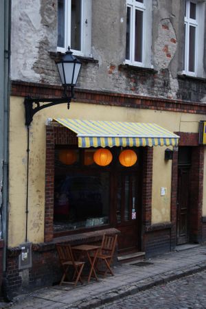 Outside at Restauracja Ciasna in Torun