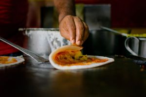Aloo Masala Dosa at Suprabhat in Austin
