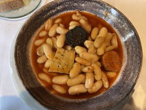 Fabada vegana   at Casa Chema in Oviedo
