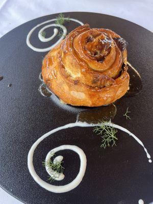 Puff pastry stuffed with leeks   at Casa Chema in Oviedo