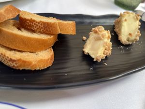 Aperitivo (mantequilla casera)  at Casa Chema in Oviedo